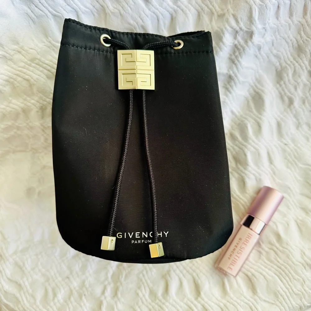 Givenchy Irresistible Small Black Bucket Bag & Fragrance